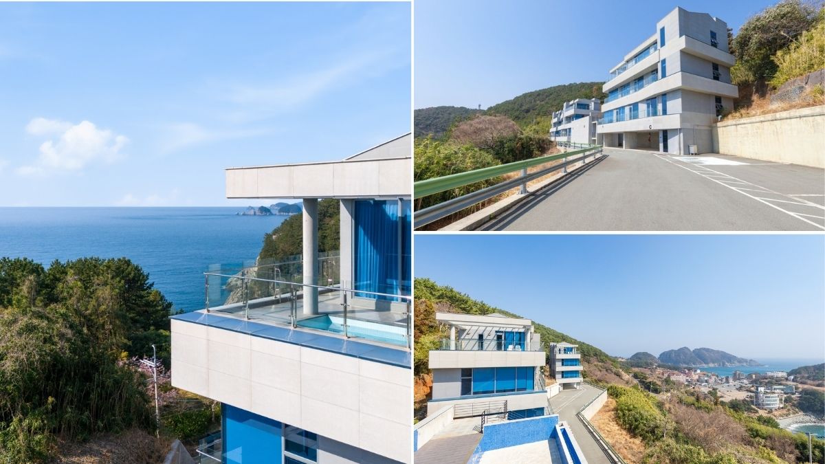 파티레지나 거제도 풀빌라 펜션 외관